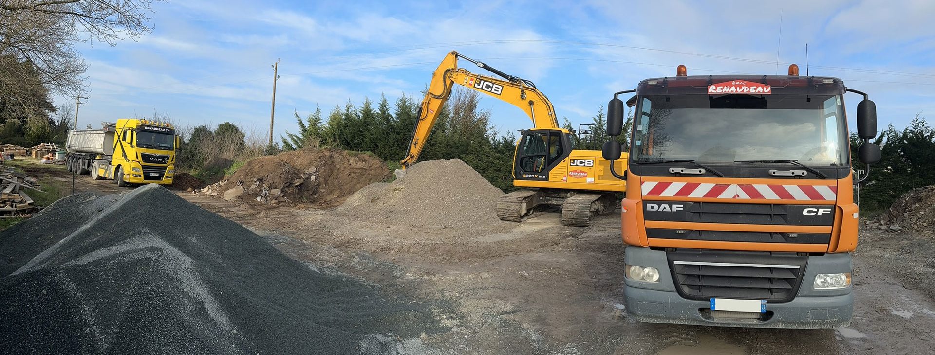 Terrassement à Marais poitevin